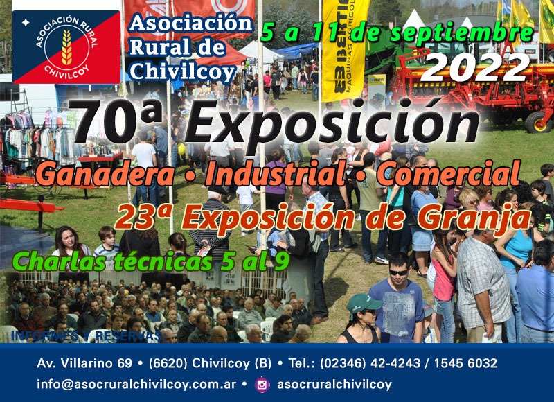 70ª Exposicion Ganadera Industrial y Comercial 2022